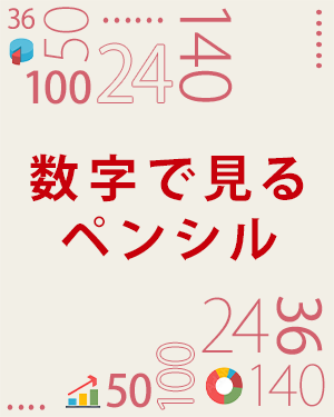 数字で見るペンシル